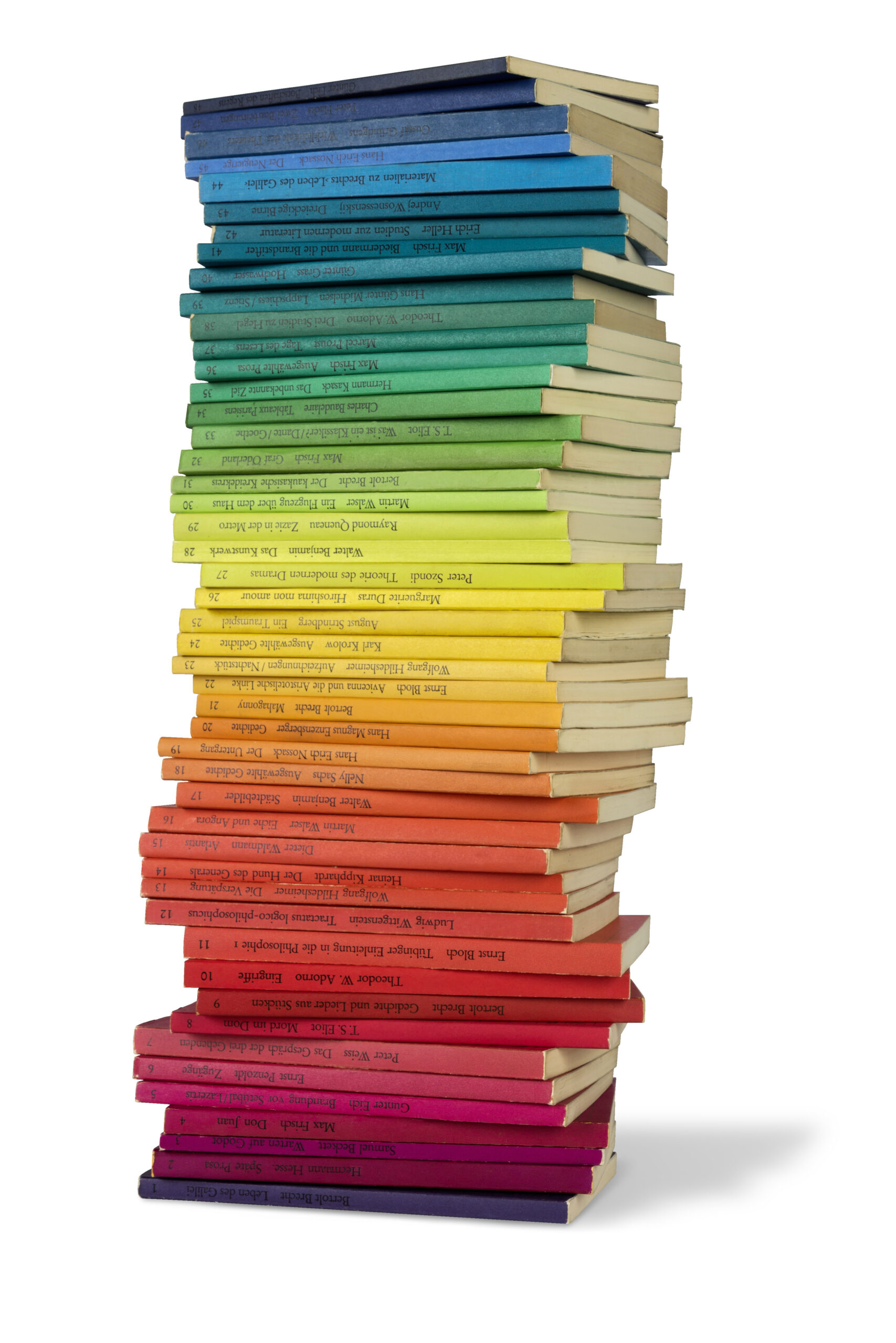 Heute gelingen Suhrkamp keine Symbiosen mehr aus Form und Inhalt. Ein Bild aus besseren Zeiten: edition suhrkamp · 1963